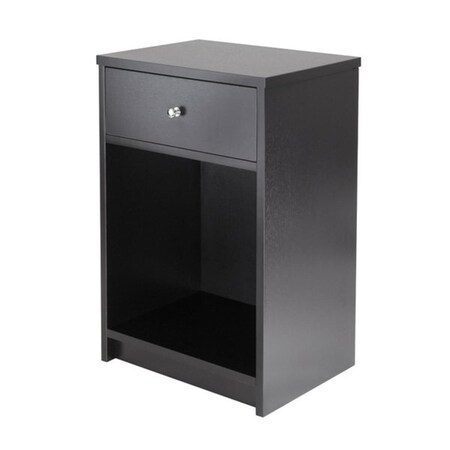Doba-Bnt Squamish Accent table with 1 Drawer  Black Finish SA143780